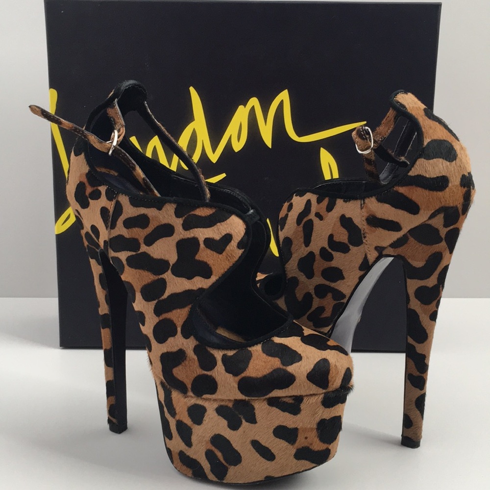 London Trash High Heels 🐆👠